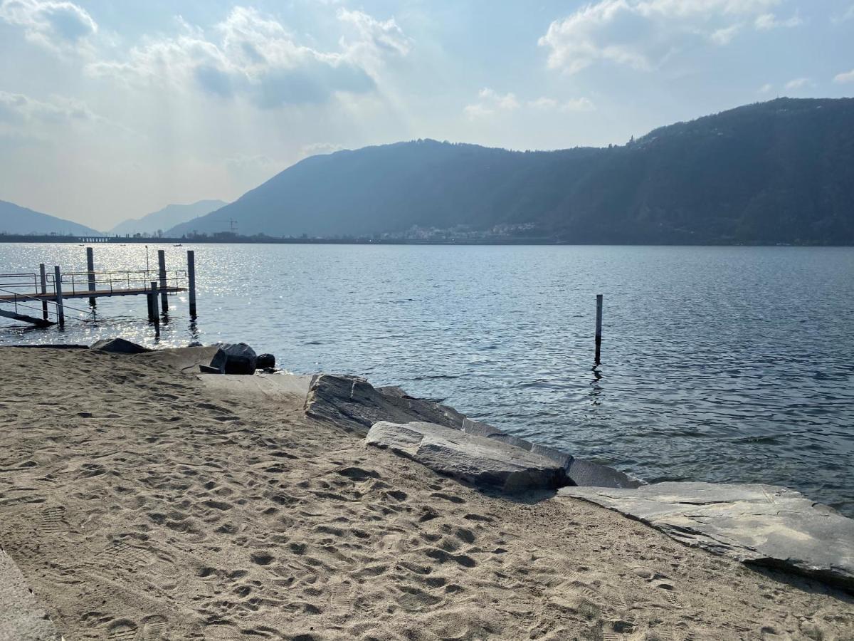 Relax-Lugano Lake Bissone Dış mekan fotoğraf