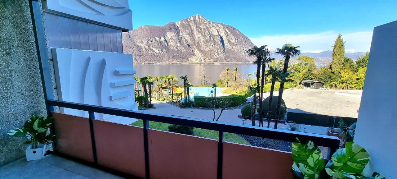 Relax-Lugano Lake Bissone Dış mekan fotoğraf