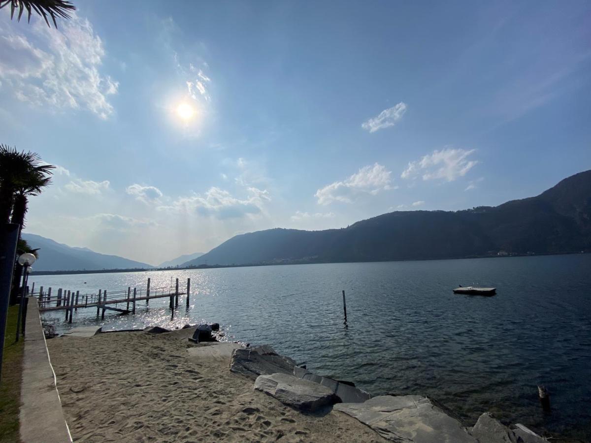 Relax-Lugano Lake Bissone Dış mekan fotoğraf