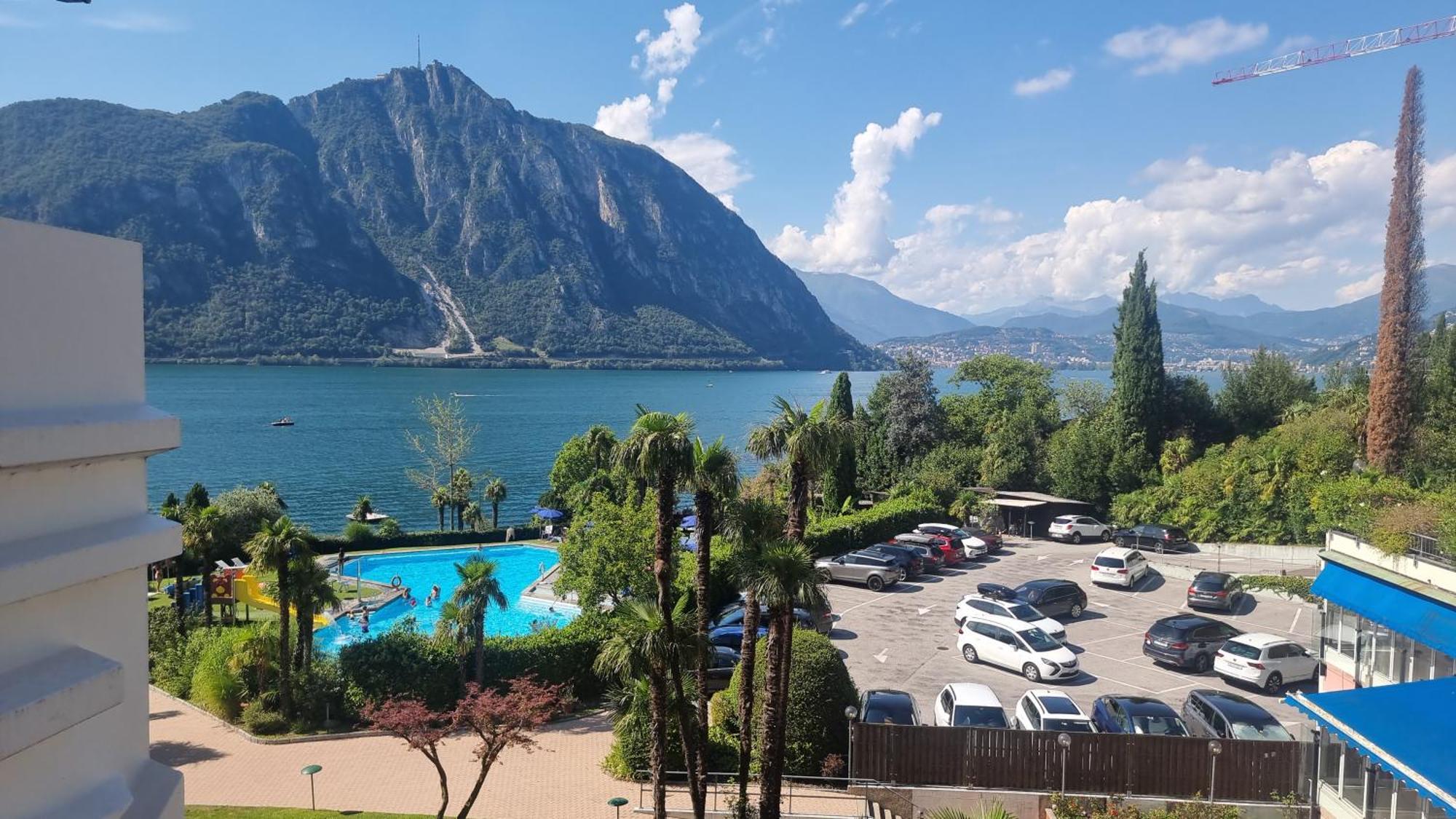 Relax-Lugano Lake Bissone Dış mekan fotoğraf