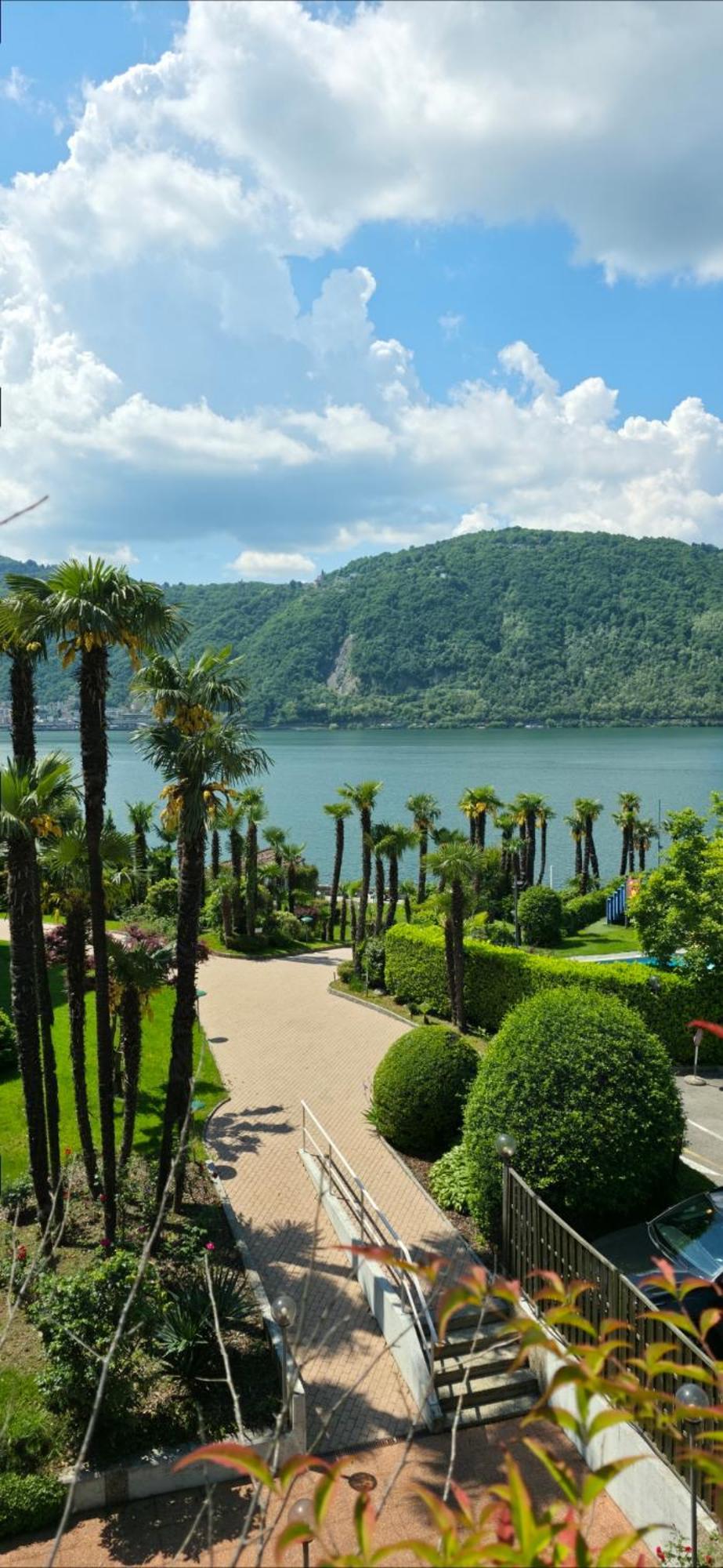 Relax-Lugano Lake Bissone Dış mekan fotoğraf
